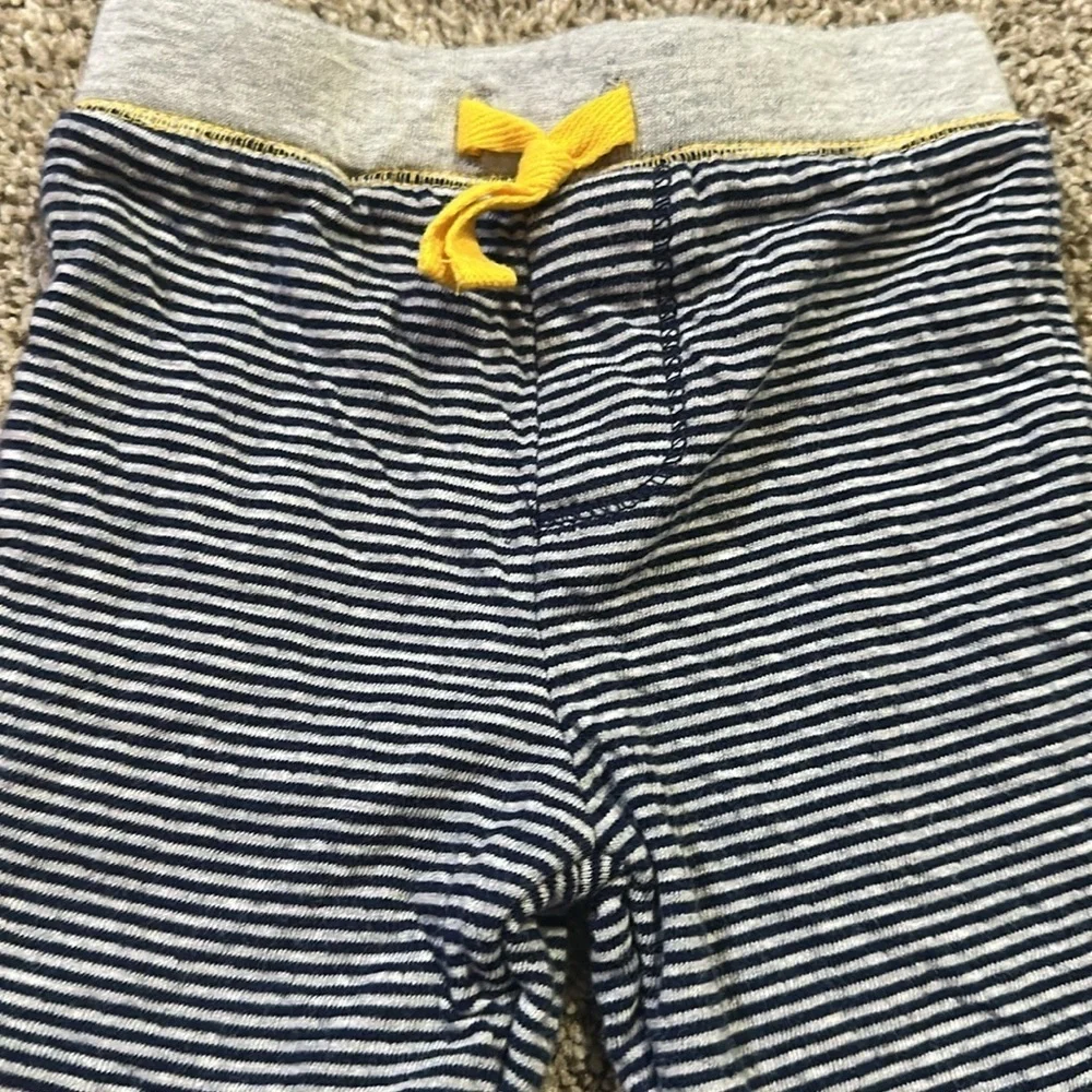 Gray and Blue Baby Outfit with Car Print